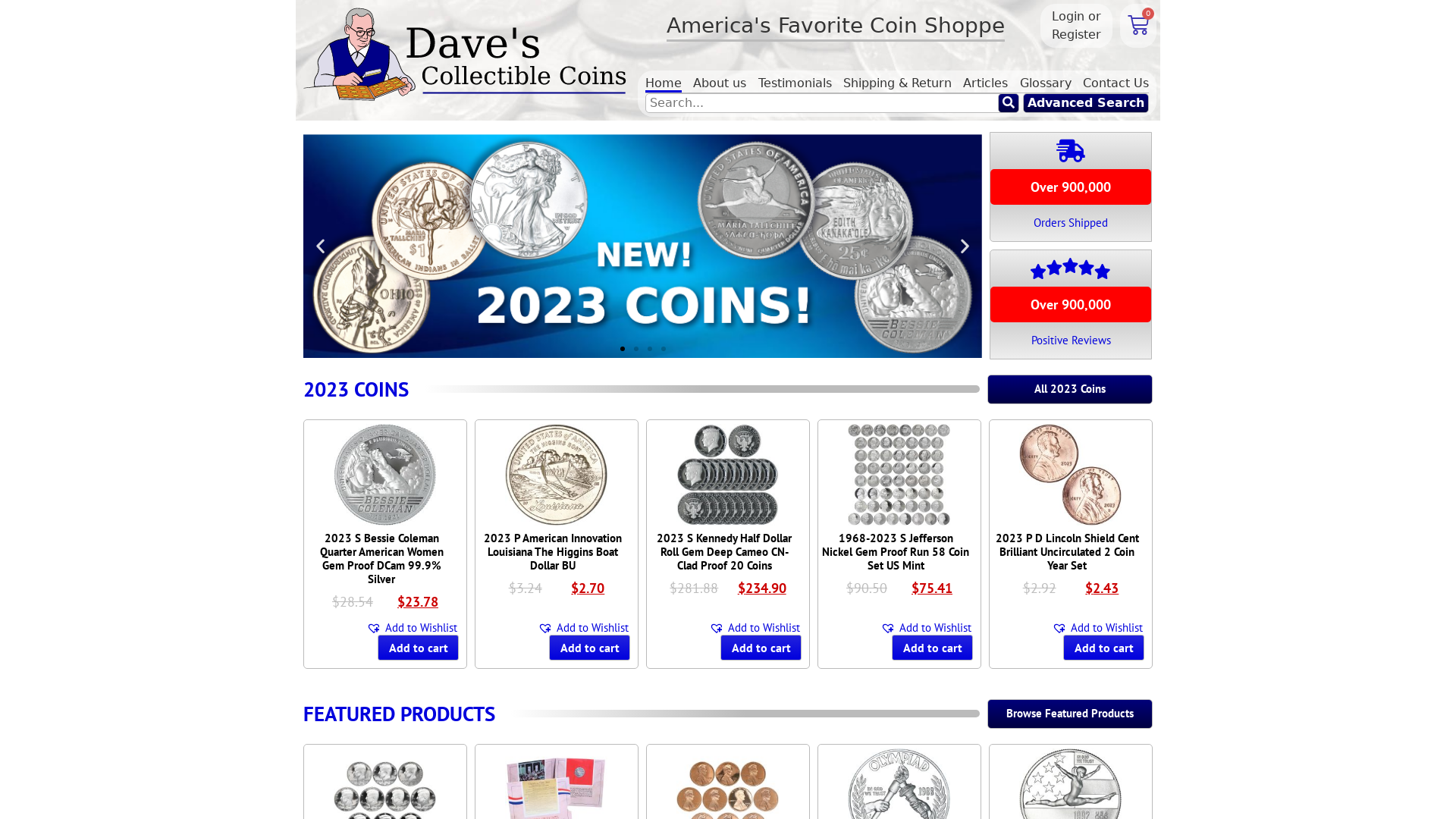 Dave's Collectible Coins